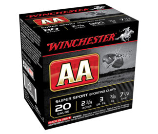 AA SptClay 20Ga 2.75" 7/8oz 3dr #7.5