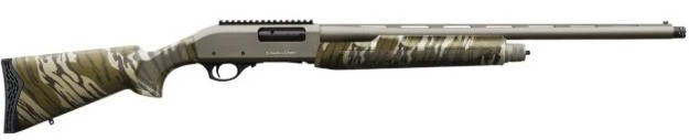 CHARLES DALY 301 PUMP TURKEY SHOTGUN 20GA 24IN BARREL 5RD 3IN CHAMBER MOSSY OAK BOTTOMLAND CAMO SYNTHETIC STOCK BERETTA/BENELLI MOBIL STYLE MC3X 930.421