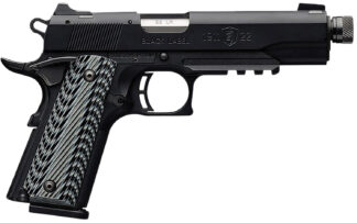 Browning 051820490 1911-22 Black Label SR Full Size 22 LR 10+1, 4.88" Stainless Steel Threaded Barrel, Matte Black Serrated Slide & Polymer Frame w/Beavertail & Picatinny Rail