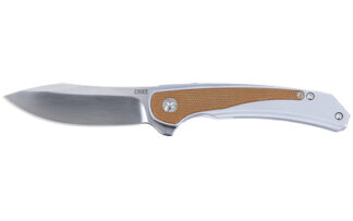 CRKT PADAWAN BROWN 3.01" PLAIN EDGE
