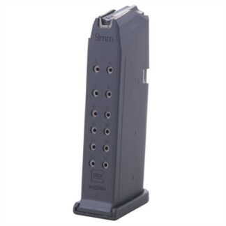 MAGAZINE 9MM LUGER 15RD FOR GLOCK 19 BLACK 1/PACK