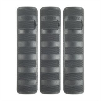 BATTLE RAIL COVER 3-PK PICATINNY POLYMER BLACK 6''