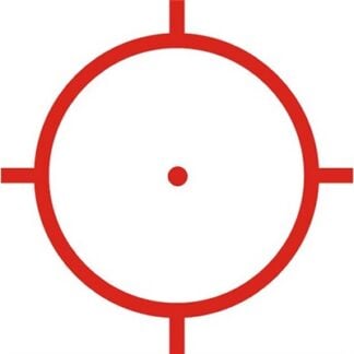 XPS2-0 HOLOGRAPHIC 68 MOA RING 1 MOA RED DOT RETICLE GRAY