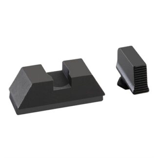 2L OPTIC COMP SIGHTS SERRATD FRONT .240''F /.315''R FOR GLOCK