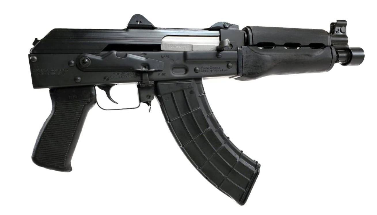 ZASTAVA ARMS USA ZPAP92 PISTOL 7.62X39 BLK POLY