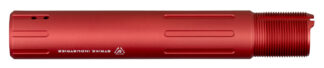 Strike ARCARPRESLICKRED Receiver Extension Tube AR Pistol Platform Red Anodized Aluminum AR Carbine