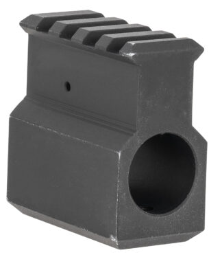 LBE Unlimited ARRGBUH Railed Gas Block Upper Receiver Height AR Platform Black Anodized Aluminum