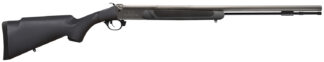 Traditions CR84110440 NitroFire VAPR 50 Cal 209 Primer 26" Gray Cerakote Fluted & Tapered Barrel, Drilled & Tapped Receiver, Black Fixed Synthetic Stock