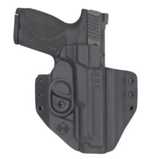 C&G Holsters 0566100 Covert OWB Black Kydex Belt Loop Fits S&W M&P 9/40 4.25"