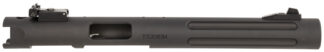 Tactical Solutions PL6TEMBRF Pac-Lite Barrel & Receiver 22 LR 6" Fluted Threaded Black Anodized Chrome Moly Steel, Fits Ruger 22/45/Mark I/II/III