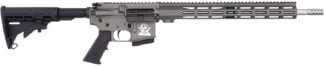 Great Lakes Firearms GL15350SSTNG16 GLFA  350 Legend 5+1 18" Stainless Threaded Barrel, Tungsten Cerakote Picatinny Rail Aluminum Receiver, M-LOK Handguard, Black Synthetic Stock, Mil-Spec Grip