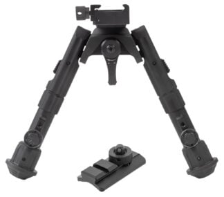 Leapers TLBP02B Recon 360  Matte Black Anodized 5.60-7.20" Aluminum