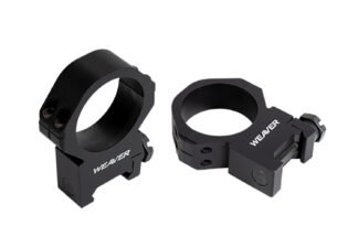 Weaver Mounts 99521 Precision Tactical  Black Aluminum 30mm Tube Medium