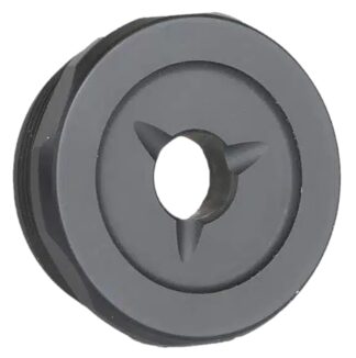 Jk Armament JK155LTEC22 LT Flash Reducer End Cap 22Cal Fits Aluminum Hard Anodized Black