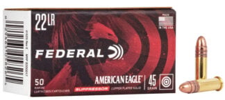 22LR SUPPRESSOR 45GR COPPER PLATED 500RD