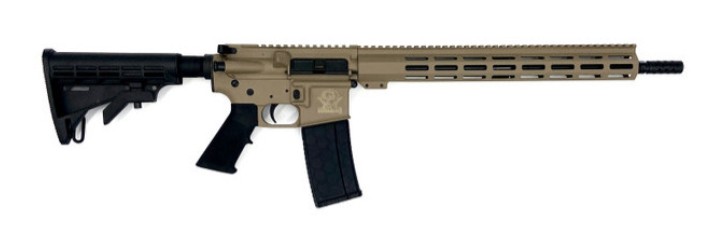 GLFA 223 WYLDE RIFLE FLAT DARK EARTH 16IN BARREL 15.125IN MLOK 30RD GL15223 FDE