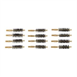 HEAVY WEIGHT BRUSH, NYLON, 9MM/.38/.357 CAL PISTOL, 12 PACK