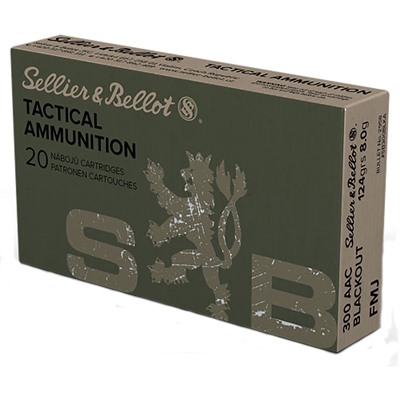 TACTICAL 300 AAC BLACKOUT 124GR FULL METAL JACKET 20/BOX