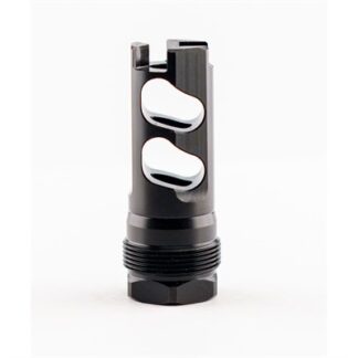 DPB MUZZLE BRAKE 0.375 5/8-24 THREADS SQUARE SHOULDER BLACK