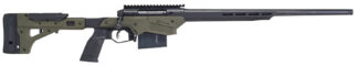 Savage Arms 57550 Axis II Precision 243 Win 10+1 22", Matte Black Barrel/Rec, OD Green Adjustable MDT Aluminum Chassis, Polymer Grip