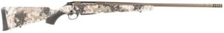 Tikka JRTXVW341 T3x Lite Full Size 300 WSM 3+1 24.30" Midnight Bronze Cerakote Fluted Threaded Barrel, Drilled & Tapped Steel Receiver, Veil Wideland Fixed Synthetic Stock
