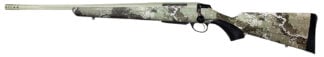 Tikka JRTXVA431R10 T3x Lite 300 Win Mag 3+1 24.30" Fluted/Threaded, Desert Verde Cerakote Barrel/Rec, Veil Alpine Synthetic Stock, Interchangeable Grip, Muzzle Brake Left Hand