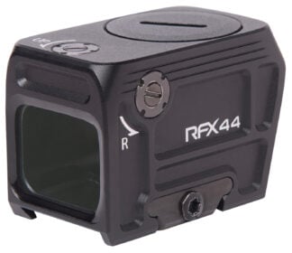 Viridian 9810108 RFX44  Black Anodized 1 x 21 mm x 16.5 mm 5 MOA Green Dot ACRO/Docter/Fast Fire/Venom Footprint