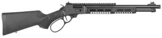 Smith & Wesson 14194 1854 Stealth Hunter 357 Mag 8+1 16.30" Black Armornite Threaded Barrel, Black Anodized Picatinny Rail Receiver, Fixed w/Textured Grip Panels Black Synthetic Stock