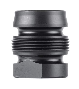 Dead Air DA143 Xeno Xero Black 4140 HT Alloy Steel 9/16x24 RH Threads 1.105" OAL 0.99" Diameter 9mm