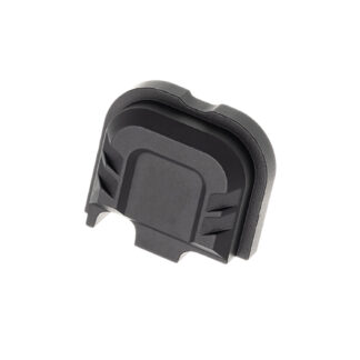 Tyrant CNC TDG43X48SPBLACK Slide Cover Plate  Chevron Design Glock 43x/48 Black Aluminum