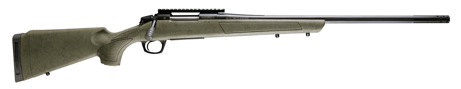 CVA CR3977G Cascade XT 6.5 Creedmoor 4+1 Graphite Black Cerakote Fluted Steel Threaded Barrel & Receiver w/Picatinny Rail, OD Green w/Black Webbing Adjustable Synthetic Stock, Right Hand