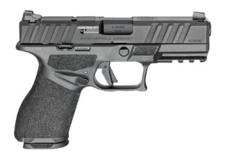Springfield Armory ECA9409BCA Echelon Alpha 40.C 9mm Luger 10+1 4" Black Melonite Barrel & Optic Ready/Serrated Slide, Black Polymer Frame w/Picatinny Rail Adaptive Texture Grip, *CA Compliant