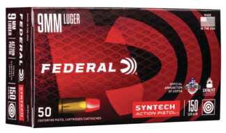 AmerEagle 9mm 150gr TSJ ActionPist50rd