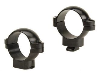 Leupold 2-Piece STD Windage Adjustable Steel Rings 1" Medium Gloss