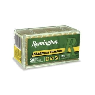 Remington Magnum Rimfire Ammunition .22 WMR 40 gr JHP 1910 fps 2000/ct Case (40-50/ct Boxes)