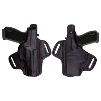 Tagua Gunleather Thumb Break Belt Holster for Glock 19/23/32/38 Black Right Hand