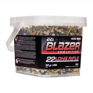22 LONG RIFLE 38GR LEAD ROUND NOSE 1,500/BUCKET
