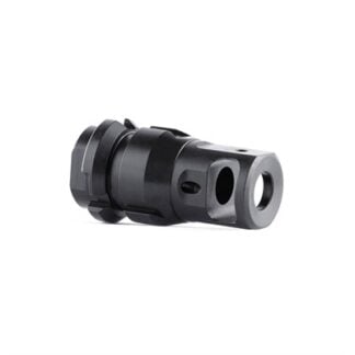 KEYMICRO MUZZLE BRAKE 9MM 5/8''X24 THREADS BLACK