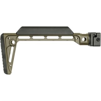 MINIMALISTIC SIDE FOLDING STOCK - O.D. GREEN