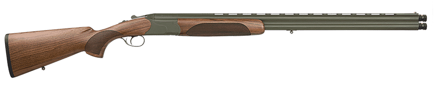 CZ-USA 06467 Upland Ultralight All-Terrain 20 Gauge Break Open 3" 2rd, 28" OD Green Cerakote Vent Rib Barrel, OD Green Cerakote Aluminum Receiver, Walnut Wood Fixed w/Pistol Grip Stock, Right Hand