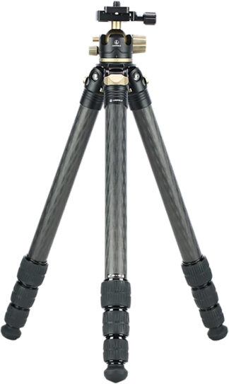 Leupold 180379 Pro Guide Tripod Kit Tripod 6.70-67" High Black Carbon Fiber