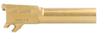 Sig Sauer 8900776 P365  9mm Luger 3.10" Gold Titanium Nitride Steel, Fits Sig P365/P365X/P365-XMacro