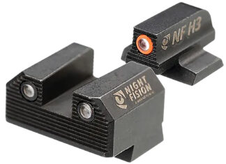 Night Fision CNK029187250OGZG Mete SF Stealth Orange Tritium Rear Black Frame Fits Canik