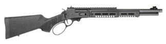 Smith & Wesson 14453 1854 Stealth Hunter 45-70 Gov 5+1 16.50" Black Armornite Threaded Barrel, Black Armornite Stainless Steel Receiver w/Picatinny Rail, M-LOK Forend, Black Fixed Synthetic Stock