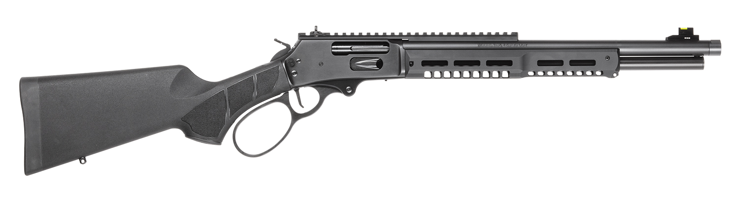 Smith & Wesson 14453 1854 Stealth Hunter 45-70 Gov 5+1 16.50" Black Armornite Threaded Barrel, Black Armornite Stainless Steel Receiver w/Picatinny Rail, M-LOK Forend, Black Fixed Synthetic Stock