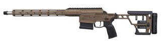 Sig Sauer CROSS30816BBRZ Cross  308 Win 5+1 Brushed Precision Stainless Steel Taper-Lok Barrel, Bronze Cerakote Aluminum Receiver w/Picatinny Rail, M-LOK Handguard, Precision Adj Folding Stock, Black