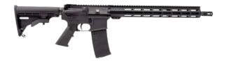 Andro Corp Industries 55616BB ACI-15 Bravo 5.56 NATO 30+1 16" Black Nitride Threaded Barrel, Black Anodized Aluminum Receiver w/Picatinny Rail, M-LOK Handguard, M4 Black Polymer Stock, A2 Grip, Ambide