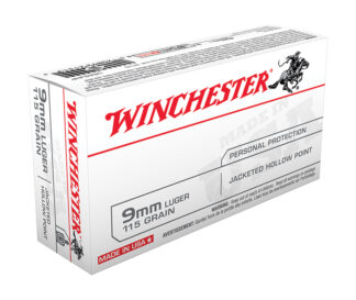 USA 9MM LUGER 115gr JHP 50/bx