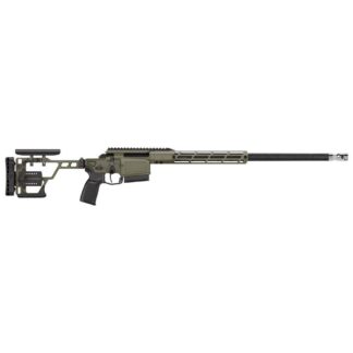 Sig Sauer Cross Sawtooth Rifle 6.5 PRC 4rd Magazine 22" Threaded Proof Carbon Fiber Barrel  Moss Green Folding Precision Stock