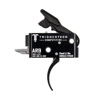 TriggerTech AR-9 Competitive Single Stage Rifle Trigger 3.5 lbs Curved